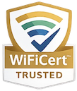 WiFiCert Trusted badge